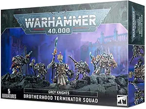 Warhammer 40K Grey Knights Brotherhood Terminator Squad