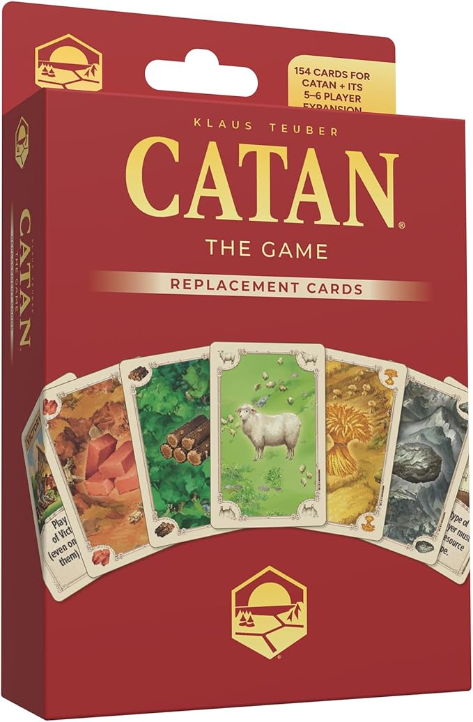 CATAN The Game Replacement Cards (6th edition)