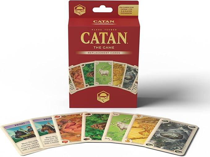 CATAN The Game Replacement Cards (6th edition)