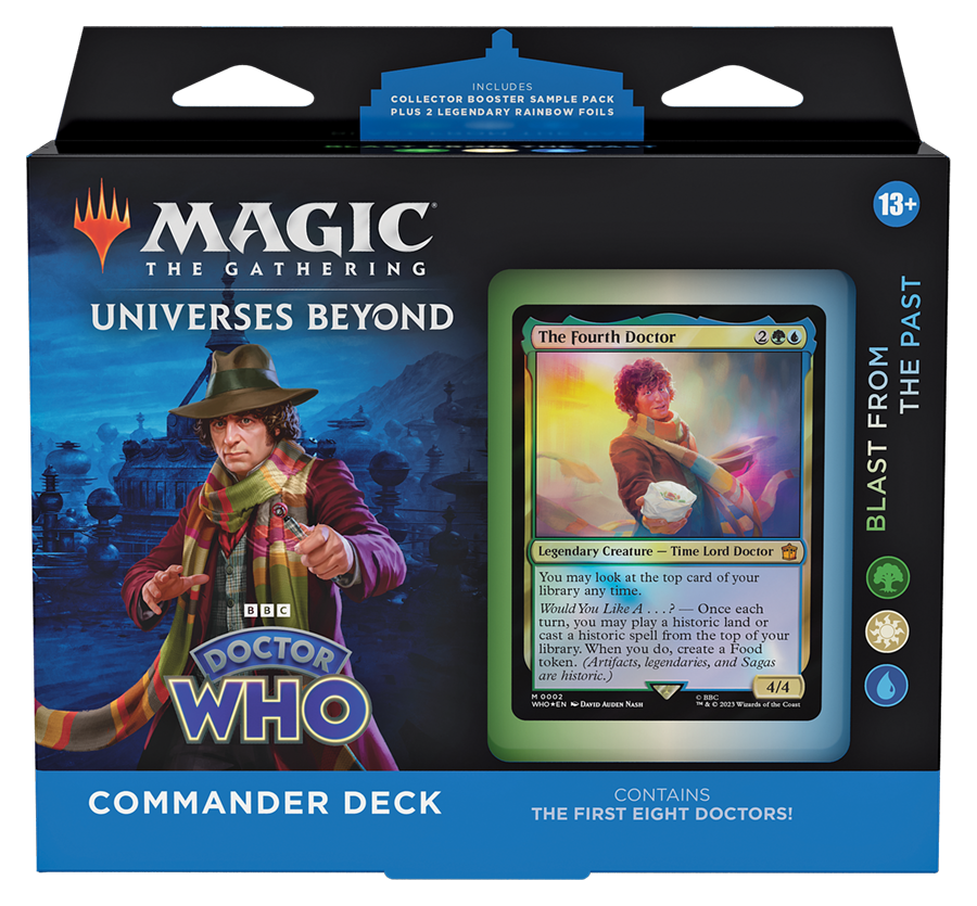 mtg doctor who blast from the past commander deck