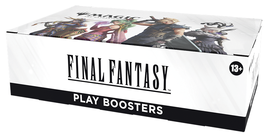 mtg final fantasy play booster box display