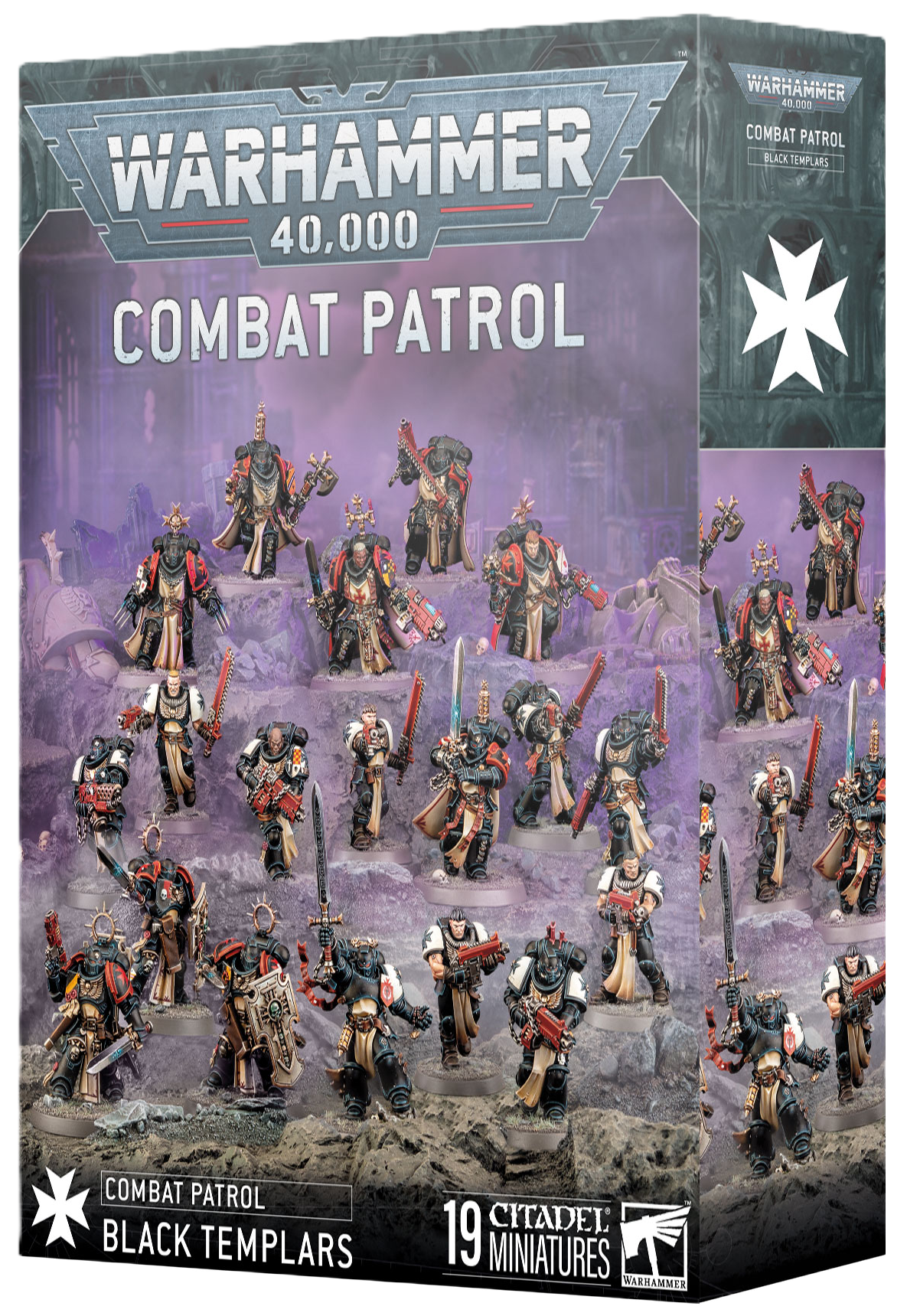 Preorder New Warhammer 40K Combat Patrol Black Templars 2025