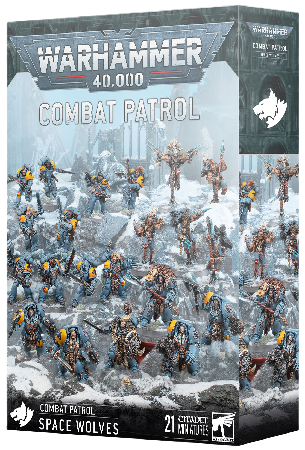 Preorder New Warhammer 40K Combat Patrol Space Wolves 2025