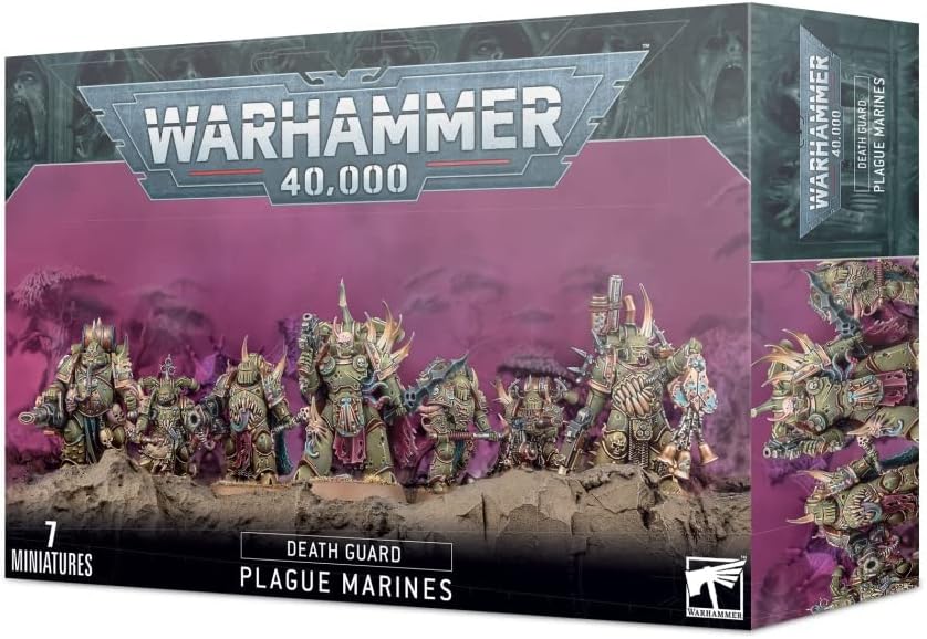 Warhammer 40K Death Guard Plague Marines